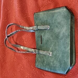Teal Montana West purse